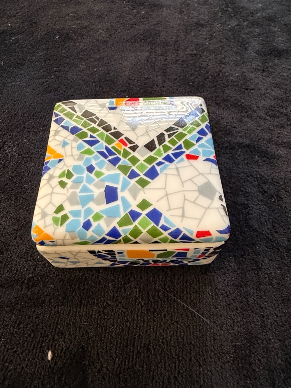 Antoni Gaudi Mosaic Trinket Box